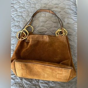 Tory Burch Suede Hobo